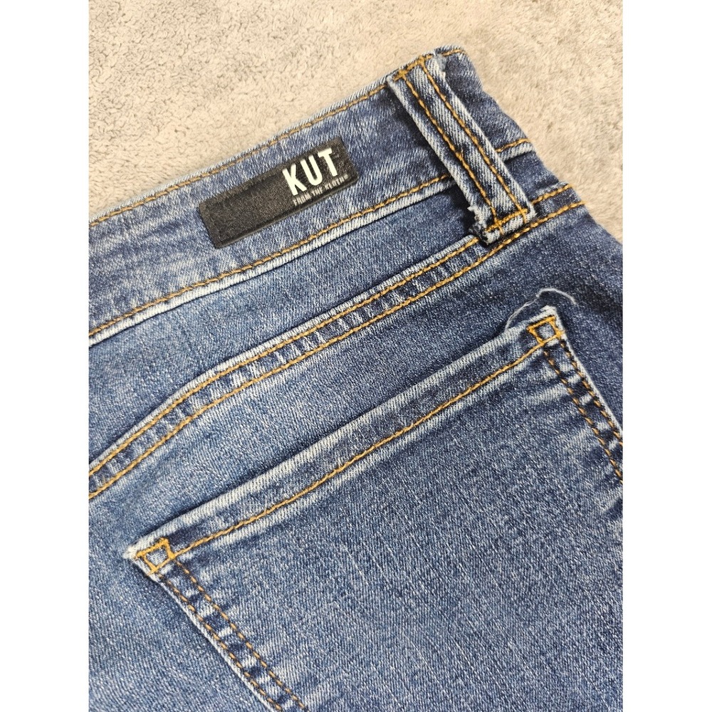 KUT from the Kloth Skinny Jeans‎ Dark Wash Blue Denim Slim Fit Womens Size 10